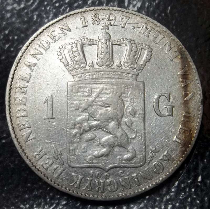 Netherlands 1 Gulden 1897