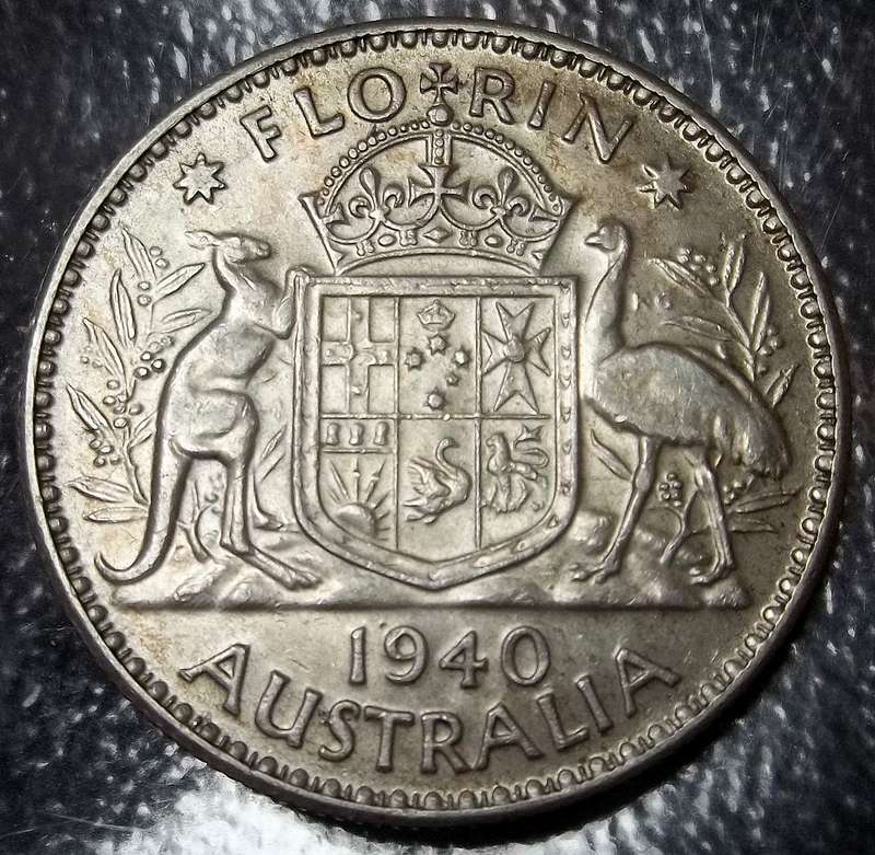 Australia Florin 1940