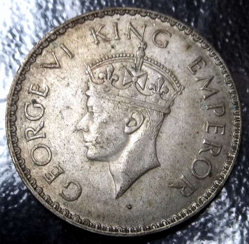 British India 1 Rupee 1941