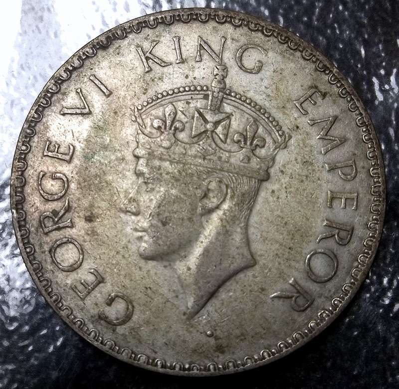 British India 1 Rupee 1941