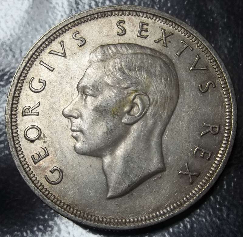 SA Union 5 Shillings 1950