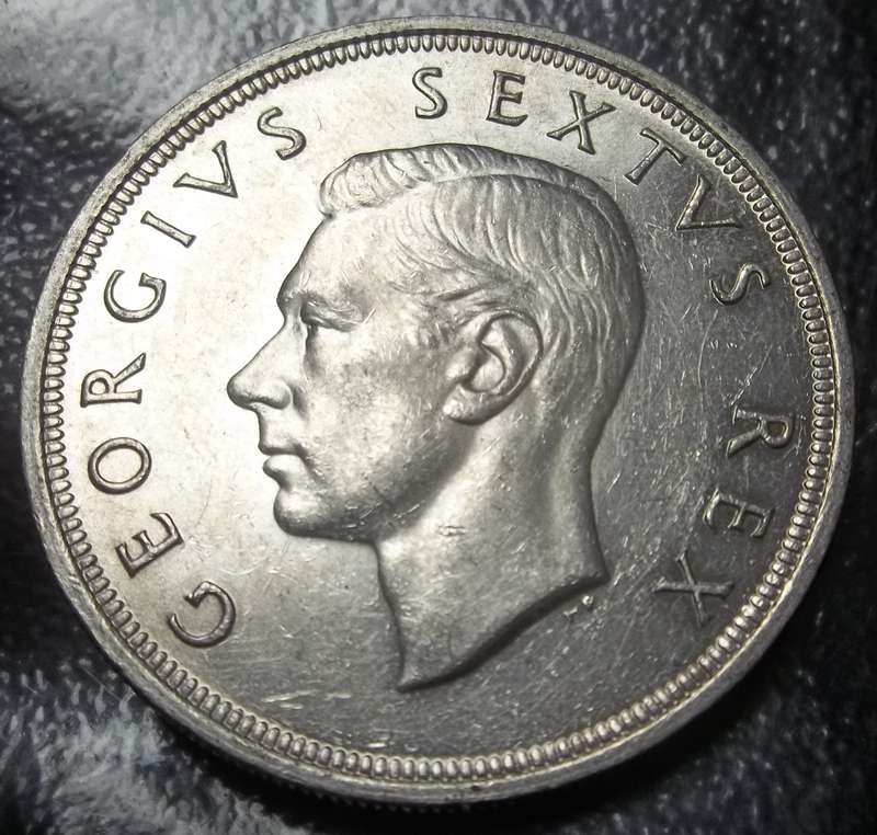 SA Union 5 Shillings 1950 - Nice Condition