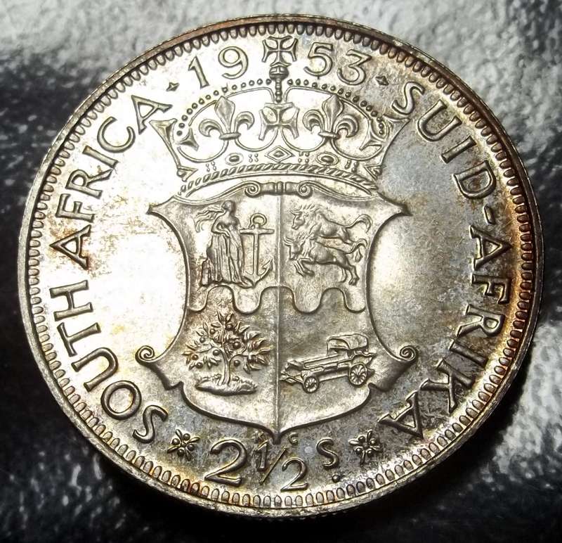 Union 2,5 Shillings 1953 - Proof