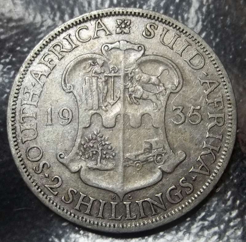 Union 2 Shillings 1935