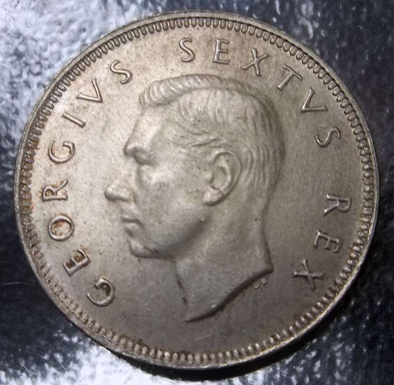 Union 2 Shillings 1952