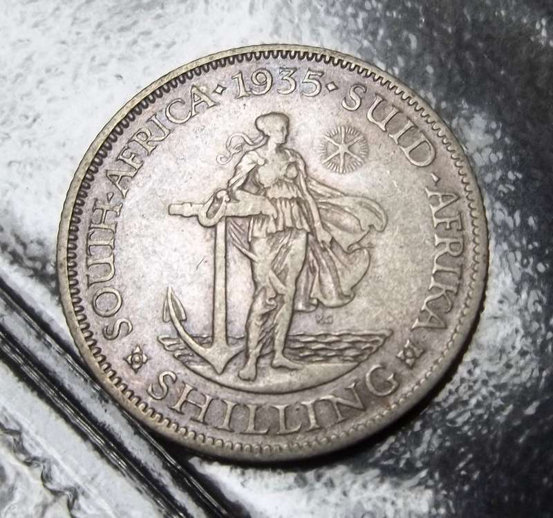 Union 1 Shilling 1935