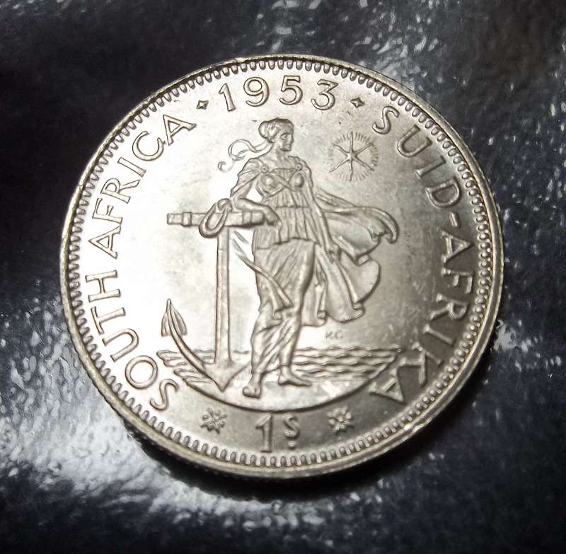 Union 1 Shilling 1953 - UNC condition