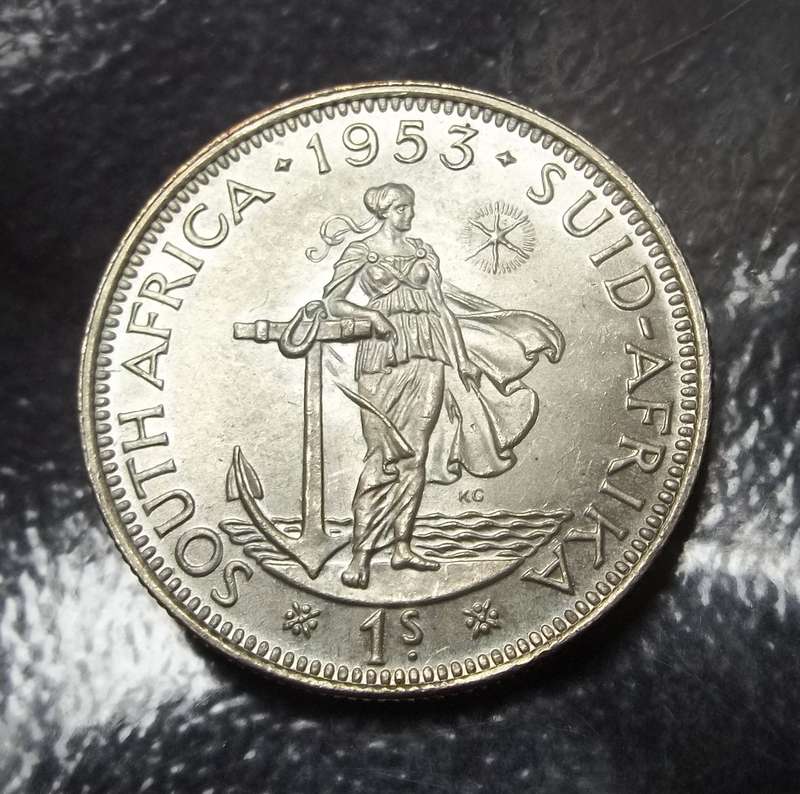 Union 1 Shilling 1953 - UNC condition