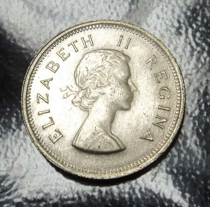 Union 1 Shilling 1955 - Nice condition