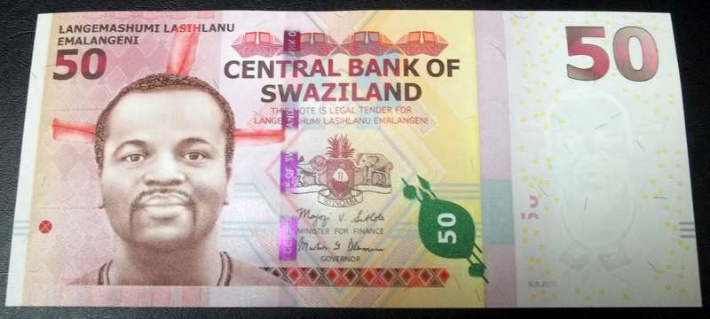 eSwatini 50 Emalangeni 2010 - UNC condition