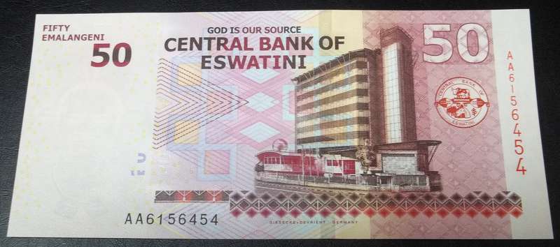 eSwatini 50 Emalangeni 2018 - UNC condition