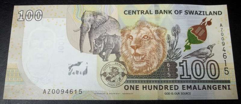 eSwatini 100 Emalangeni 2017 - UNC condition