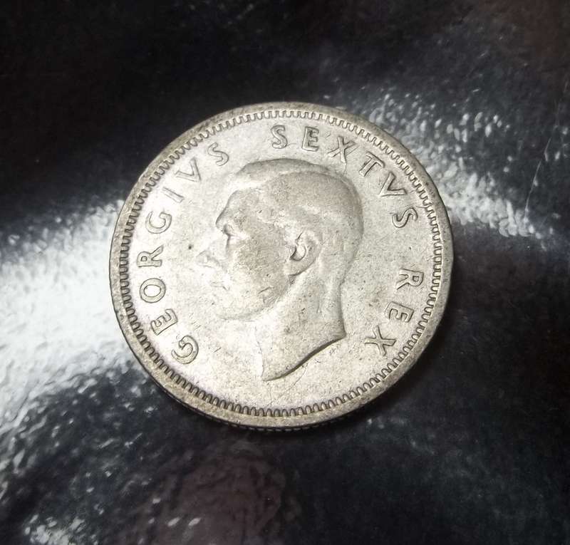Union Sixpence 1949