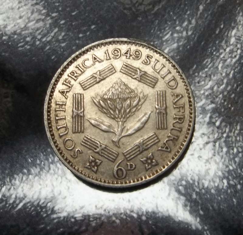Union Sixpence 1949 - Nice condition