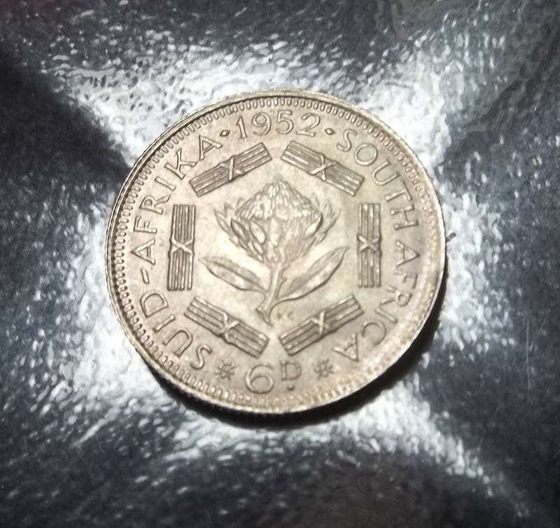 Union Sixpence 1952