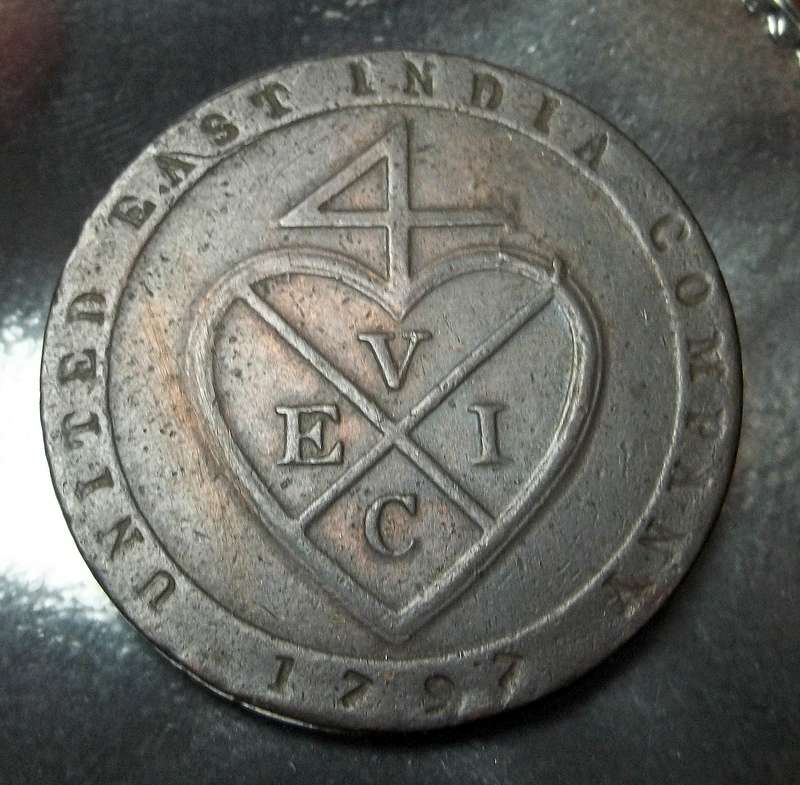 India - Madras 1/48 Rupee 1797 - Great condition