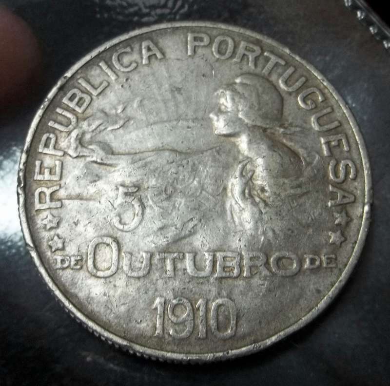 Portugal 1 Escudo 1914 - 5 Oct 1910 Establishment of the Republic