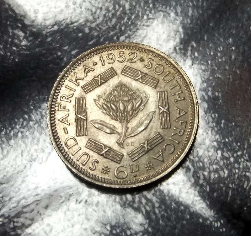 Union Sixpence 1952