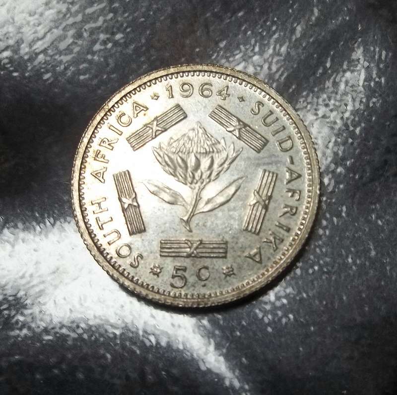 RSA 5 Cents 1964 - Proof
