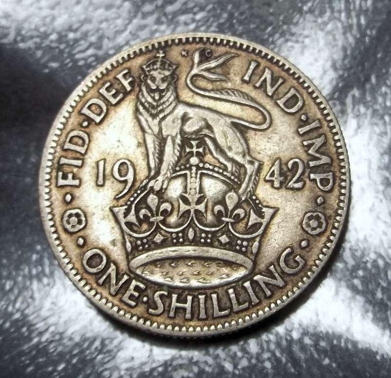 Britain 1 Shilling 1942