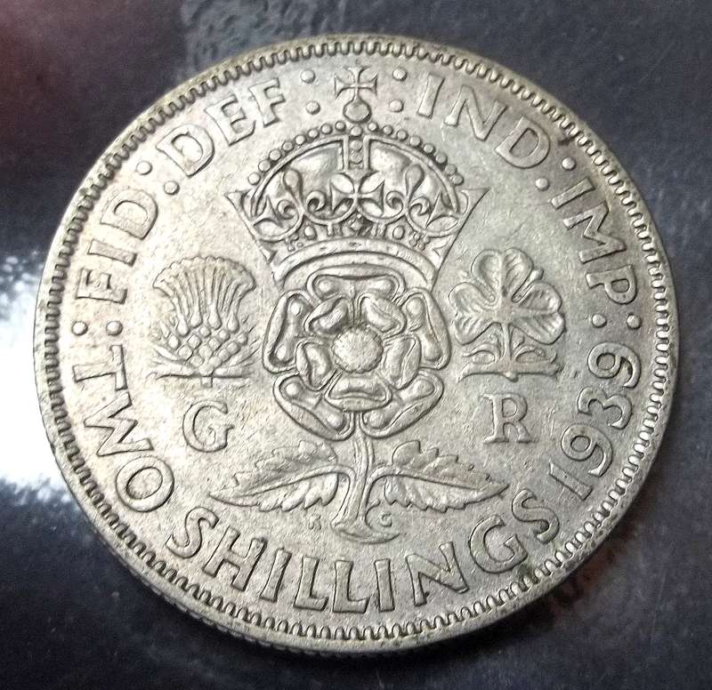 Britain Two Shillings 1939