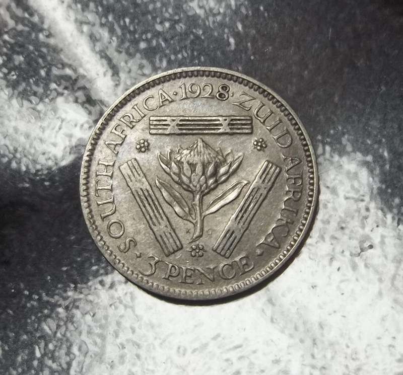 Union Threepence 1928