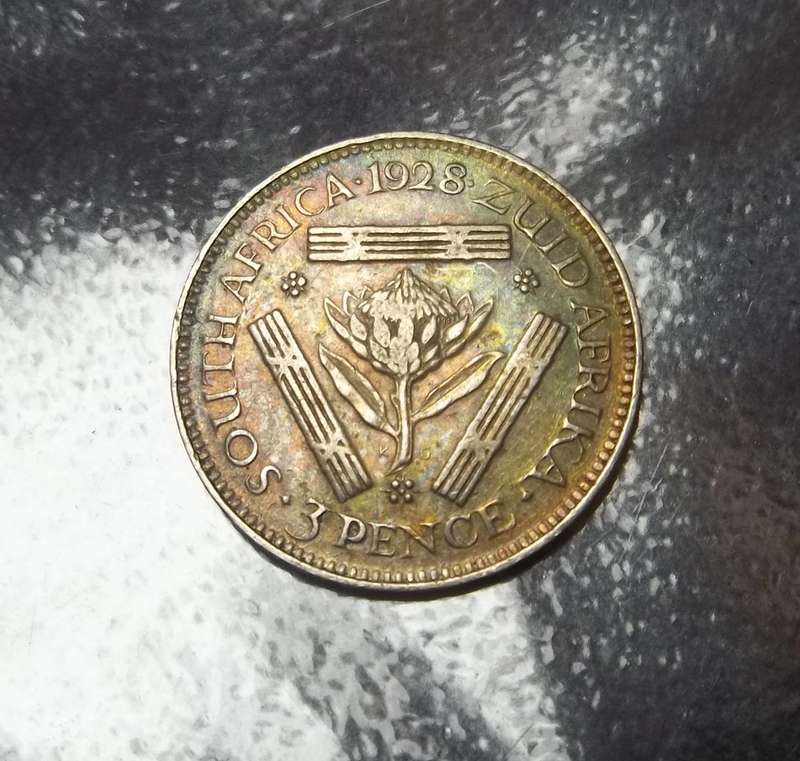 Union Threepence 1928