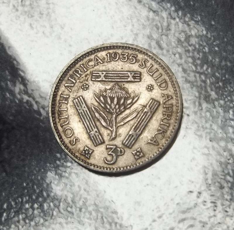 Union Threepence 1935