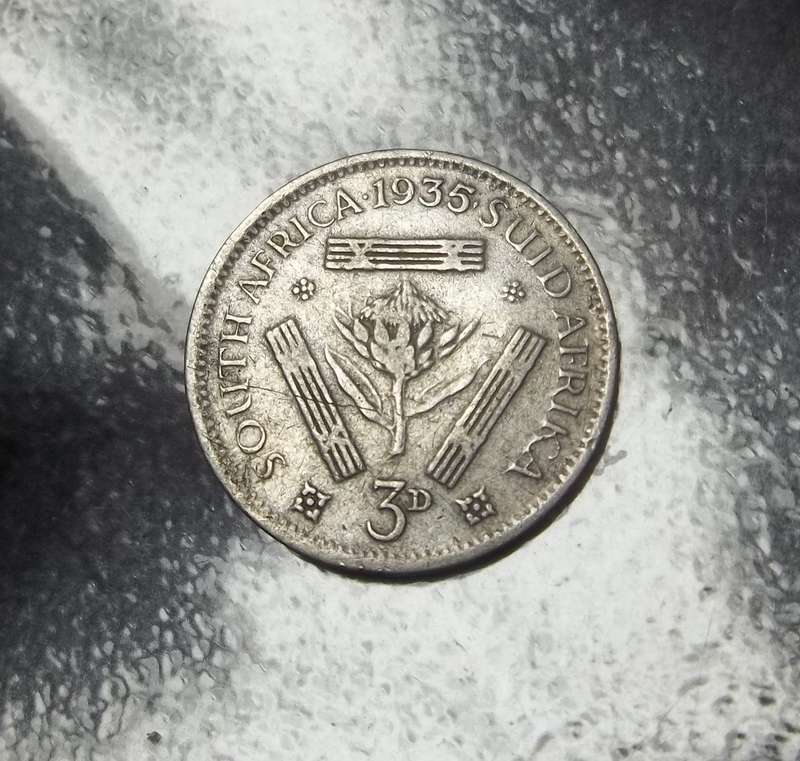 Union Threepence 1935