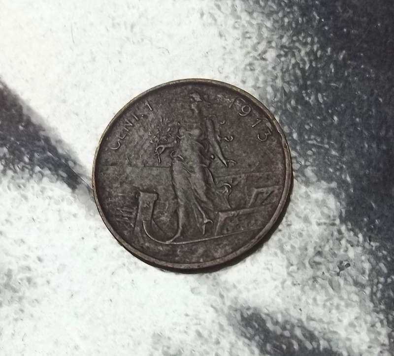 Italy 1 Centesimo 1913 - *SCARCE*