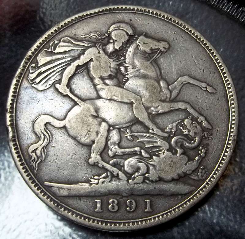 UK Crown 1891
