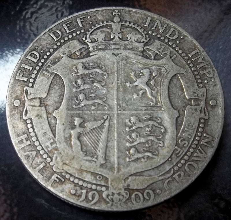 Britain Half Crown 1909