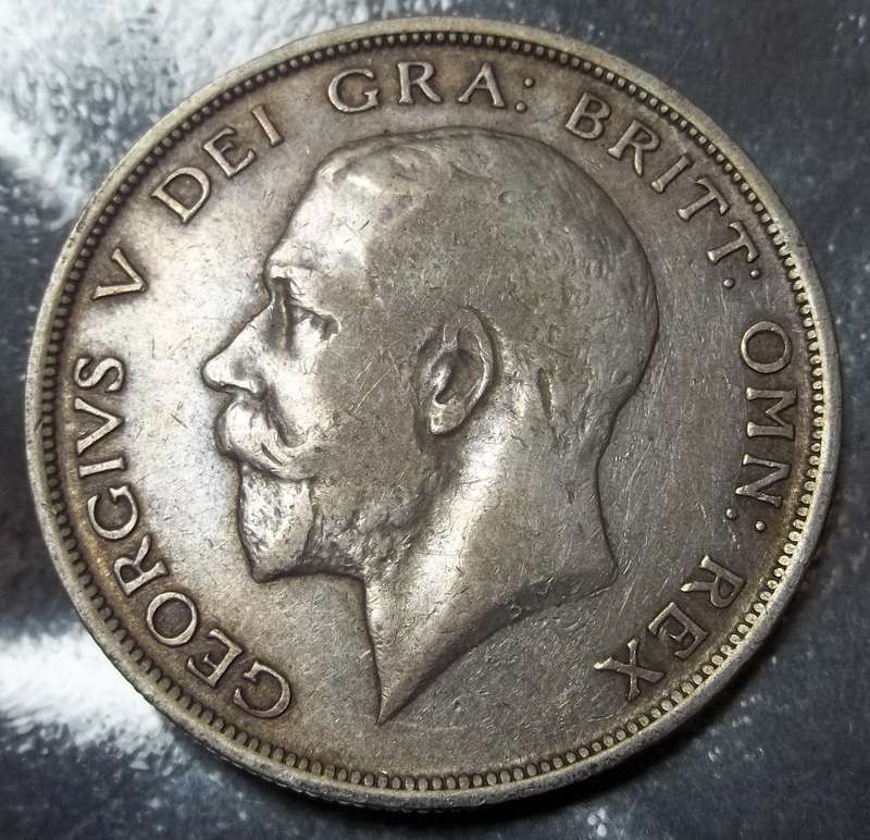 Britain Half Crown 1918