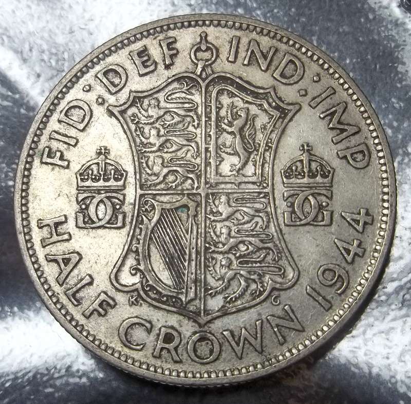 Britain Half Crown 1944