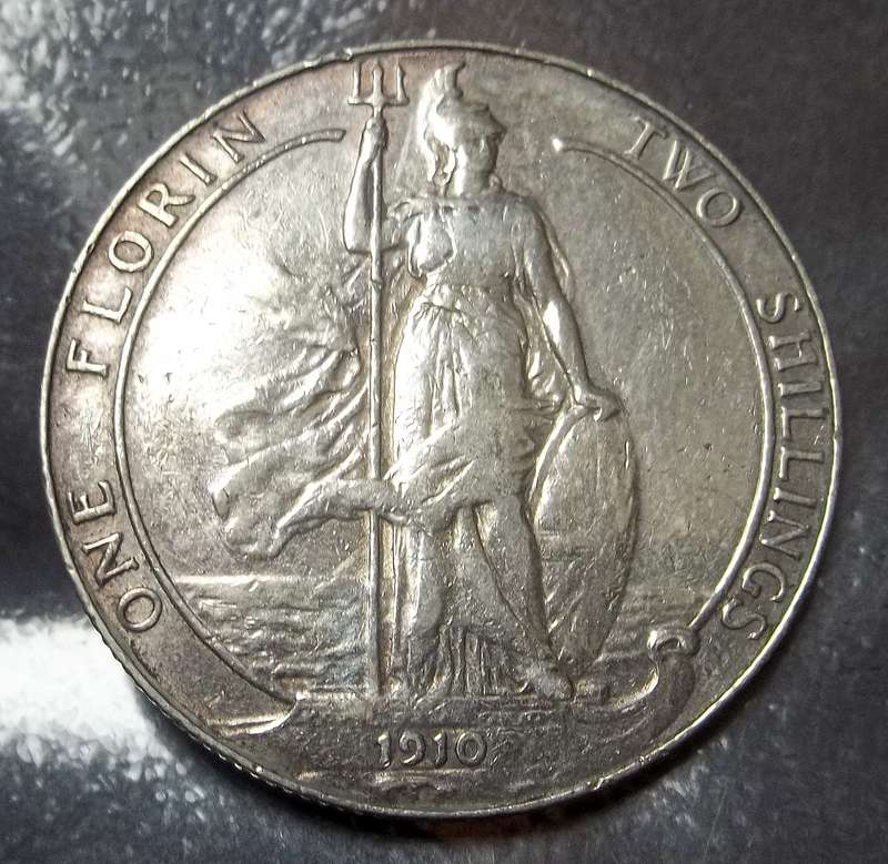 Britain 2 Shillings 1910
