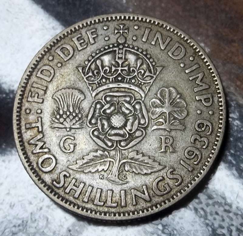 Britain Two Shillings 1939