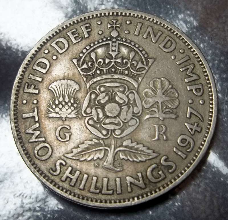Britain Two Shillings 1947
