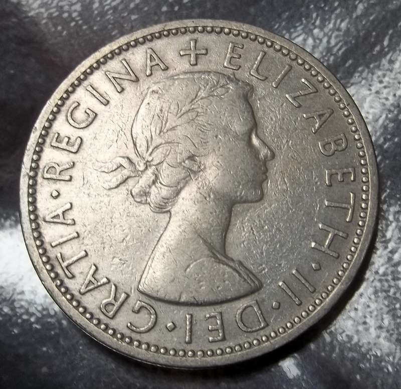Britain Two Shillings 1954