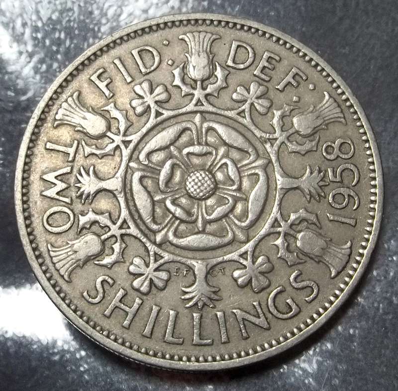 Britain Two Shillings 1958