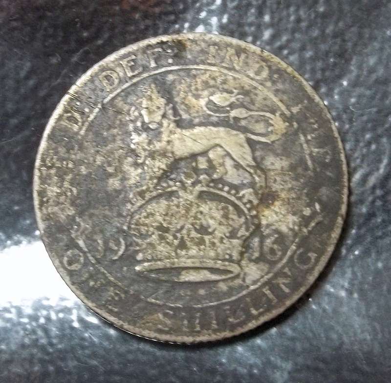 Britain 1 Shilling 1916