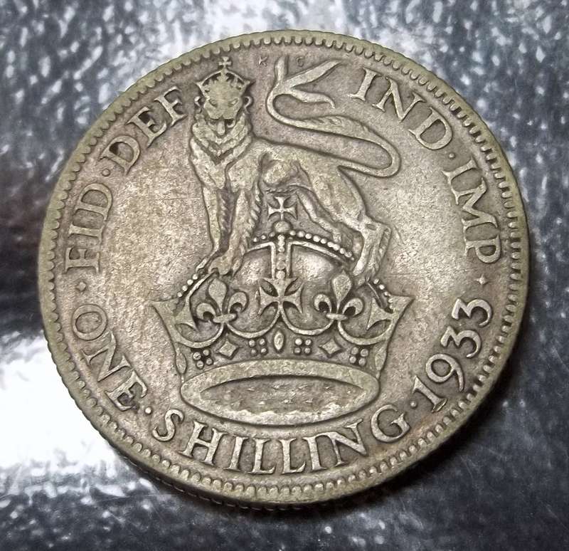 Britain 1 Shilling 1933