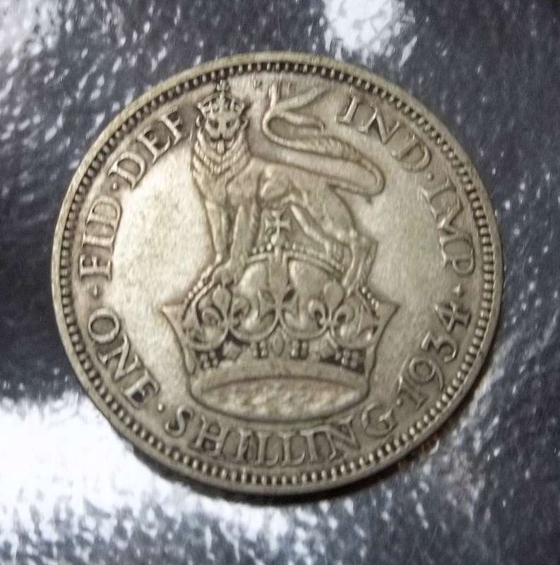 Britain 1 Shilling 1934