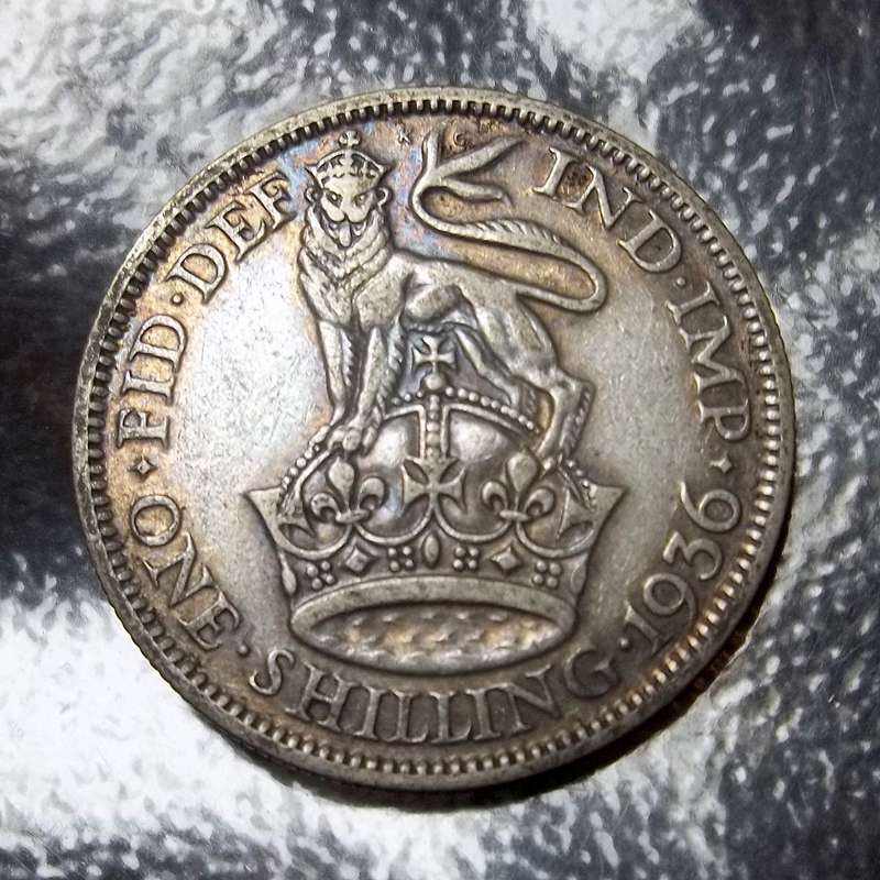 Britain 1 Shilling 1936