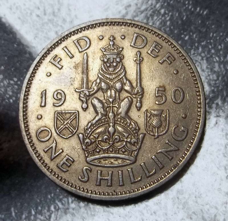 Britain 1 Shilling 1950