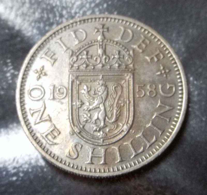 Britain 1 Shilling 1958