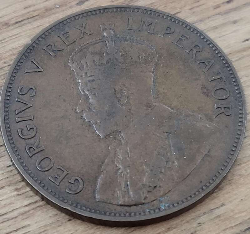 Union 1932 One Penny - Low Mintage: 259 519 (Only 10 ever graded in MS at NGC)