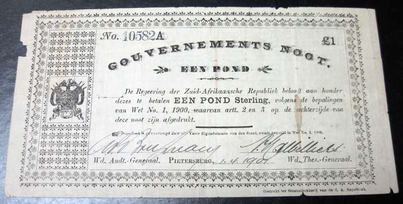 ZAR 1 Pound 1900(1907)
