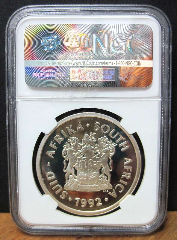 RSA 2 Rand 1992 - Coinage - NGC PF69 Ultra Cameo