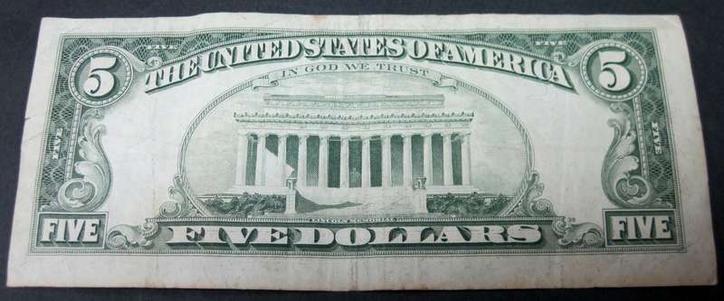 USA 5 Dollars 1981