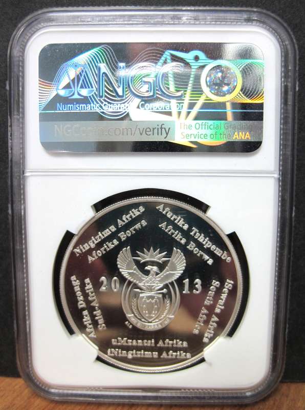 RSA 2 Rand 2013 Trains of SA - NGC PF70 UC - 1 of 12
